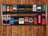 Muse-ey pedalboard (guitar and bass)