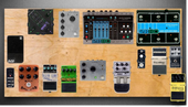 My crabbed Pedalboard