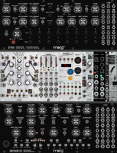 dfam + mother 32 + euro step 1