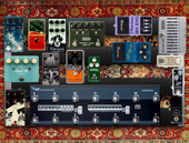 My wrathless Pedalboard