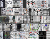 My plusher Eurorack (Prince of Darkness case)