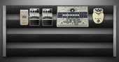 My lapelled Pedalboard