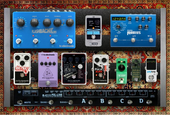 My scabrous Pedalboard