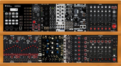 My unbleached Eurorack