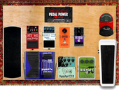 My holey Pedalboard