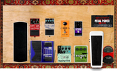 My short holey Pedalboard