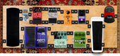 My tentless Pedalboard