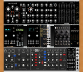 My aloof Eurorack