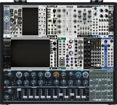 Compact standalone (capable) system based on RackBrute 6U &amp; Minibrute 2S (copy) (copy) (copy)