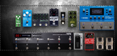 My powered Pedalboard