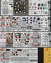 My 134hp controler  Eurorack